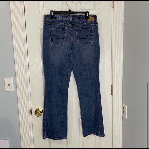 Lee Low-Rise Boot-Cut Jeans Size 12 - Picture 5 of 7